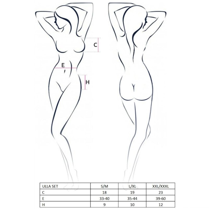 PASSION WOMAN ULLA SET TALLA L XL