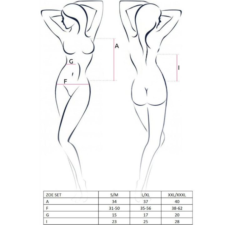 PASSION WOMAN ZOE SET TALLA S M