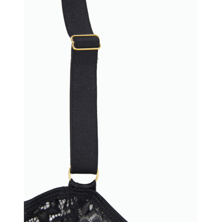 SUBBLIME CORSET Y CINTURON NEGRO S M