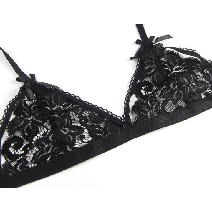 SUBBLIME SET 3 PIEZAS SUJETADOR LIGUERO TANGA L XL