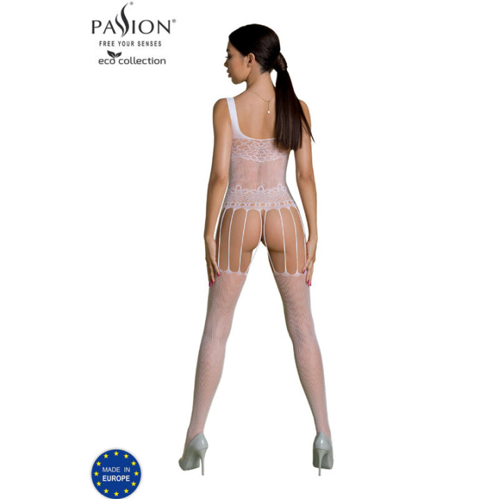 PASSION ECO COLLECTION BODYSTOCKING ECO BS001 BLANCO