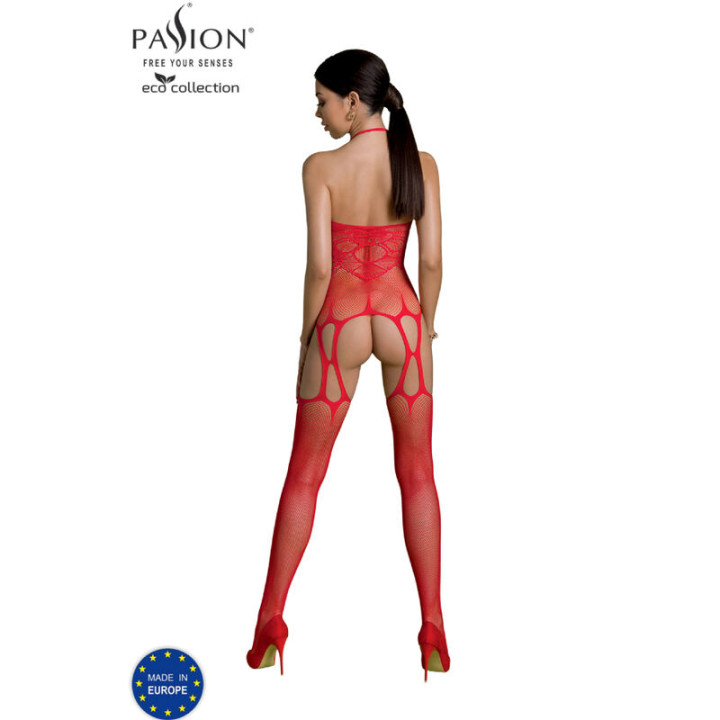 PASSION ECO COLLECTION BODYSTOCKING ECO BS002 ROJO