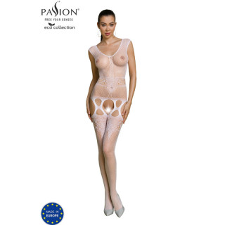 PASSION ECO COLLECTION BODYSTOCKING ECO BS014 BLANCO