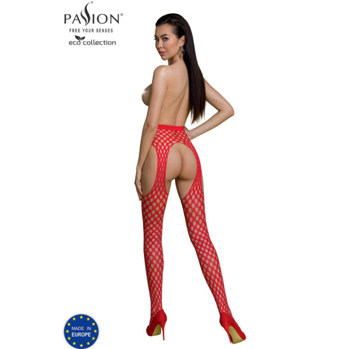 PASSION ECO COLLECTION BODYSTOCKING ECO S003 ROJO