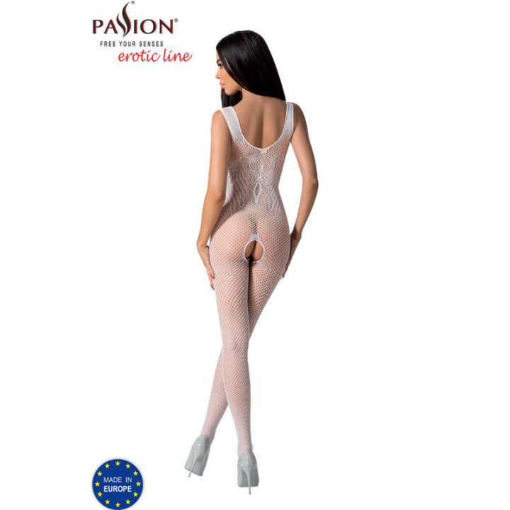 PASSION BS098 BODYSTOCKING BLANCO TALLA UNICA