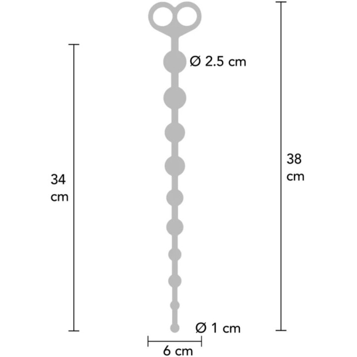 TOYJOY BOLAS ANALES FLEXIBLES