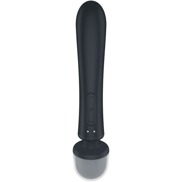 SATISFYER TRIPLE LOVER MASAJEADOR VIBRADOR RABBIT GRIS