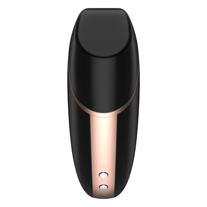 SATISFYER LOVE TRIANGLE ESTIMULADOR Y VIBRADOR NEGRO