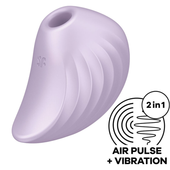 SATISFYER PEARL DIVER ESTIMULADOR Y VIBRADOR VIOLETA