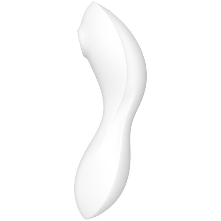 SATISFYER CURVY TRINITY 5 ESTIMULADOR Y VIBRADOR APP BLANCO