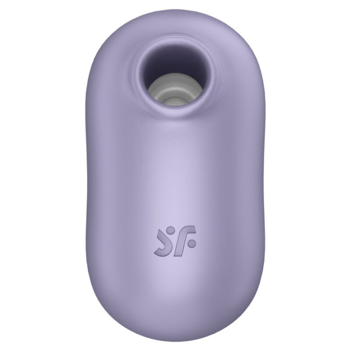 SATISFYER PRO TO GO 2 ESTIMULADOR Y VIBRADOR DOBLE VIOLETA