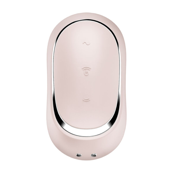 SATISFYER PRO TO GO 2 ESTIMULADOR Y VIBRADOR DOBLE BEIGE