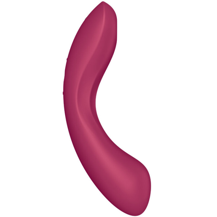 SATISFYER CURVE TRINITY 1 AIR PULSE VIBRATION ROJO