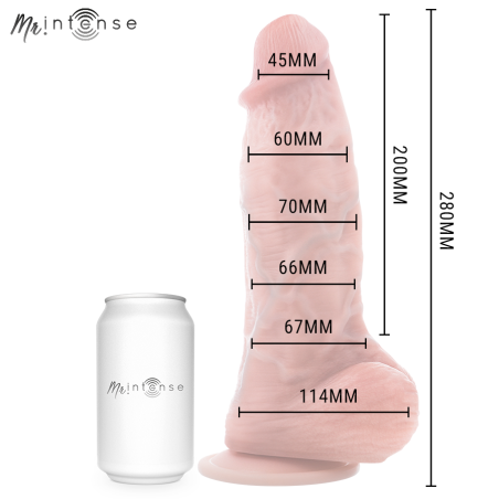 MR INTENSE EXTRABIG SPENCER DILDO SILICONA 28 CM O 73 CM