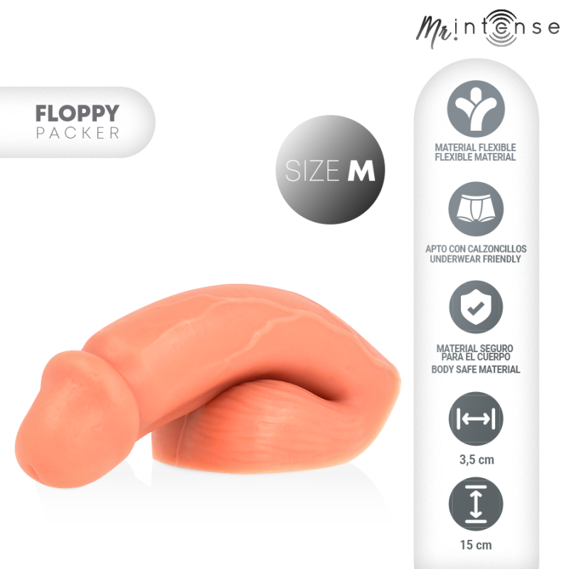 MR INTENSE FLOPPY TALLA M PACKER REALISTICO