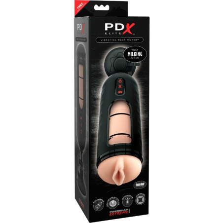 PDX ELITE MASTURBADOR RECARGABLE MEGA