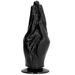 ALL BLACK DILDO FISTING 21 CM 2