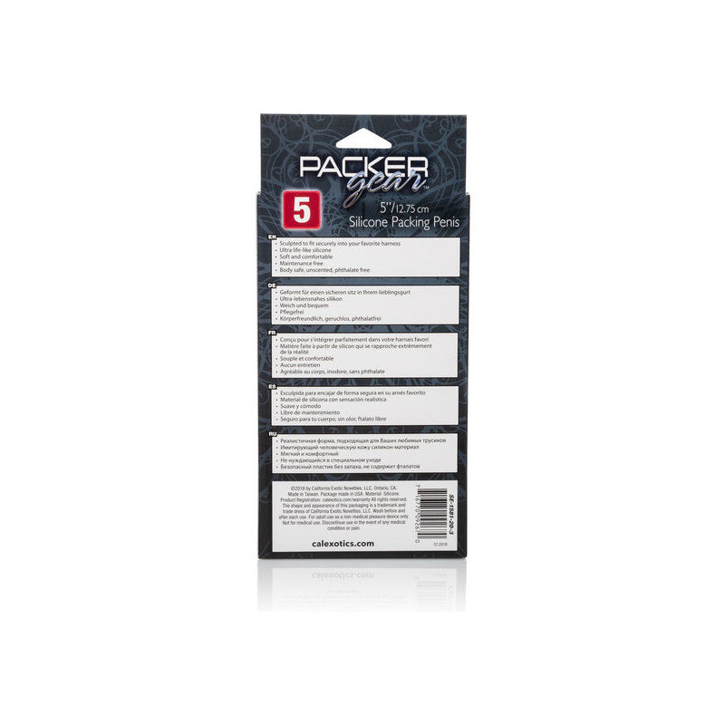 CALEXOTICS PACKING PENIS PENE DE SILICONA 1275CM NATURAL