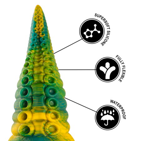 EPIC CETUS DILDO TENTACULO VERDE TAMANO PEQUENO