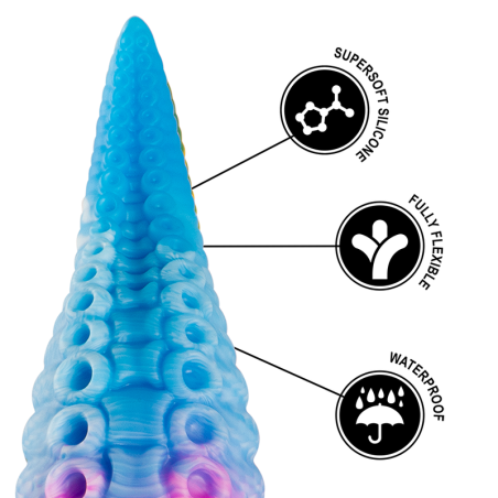 EPIC PHORCYS DILDO TENTACULO AZUL TAMANO GRANDE
