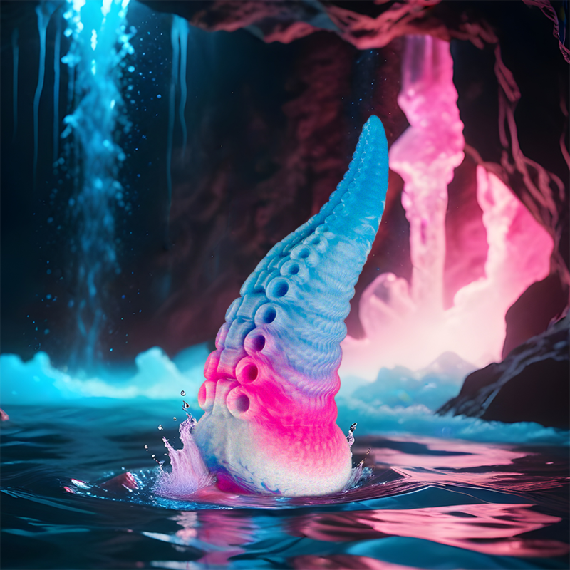 EPIC PHORCYS DILDO TENTACULO AZUL TAMANO GRANDE