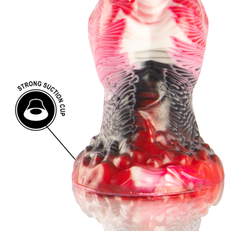EPIC HELIOS DILDO CON TESTICULOS CALOR Y EXTASIS