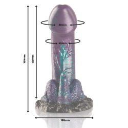EPIC BASILISK DILDO DOBLE PLACER ESCAMOSO TAMANO PEQUENO 2