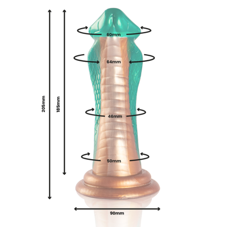 EPIC PYTHON DILDO COBRA VERDE