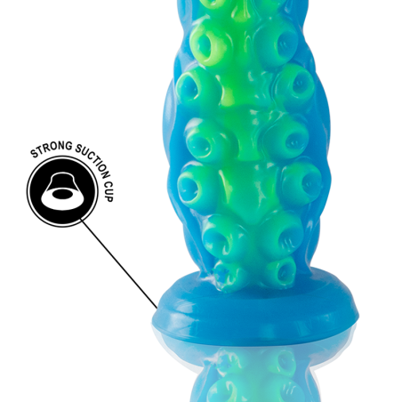 EPIC SCYLLA DILDO TENTACULO FINO FLUORESCENTE TAMANO PEQUENO