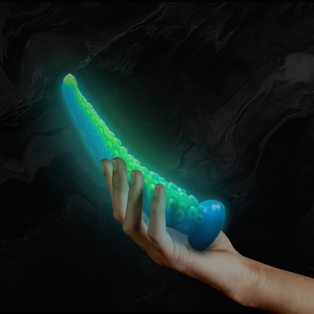 EPIC SCYLLA DILDO TENTACULO FINO FLUORESCENTE TAMANO PEQUENO