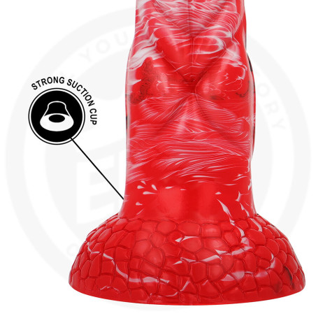 EPIC AGNIS DILDO FUEGO CARMESI