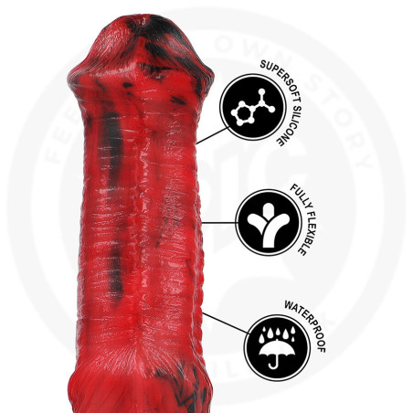 EPIC VULCANUS DILDO DRAGON DE LA NOCHE