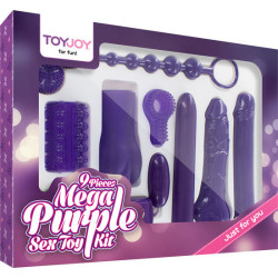 TOYJOY JUST FOR YOU MEGA PURPLE SEX TOY KIT