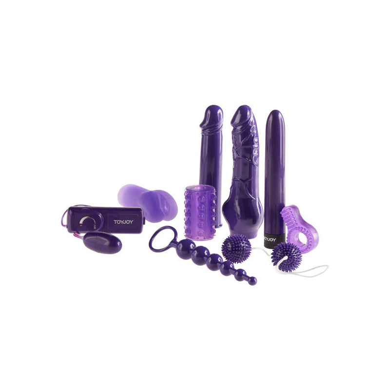 TOYJOY JUST FOR YOU MEGA PURPLE SEX TOY KIT