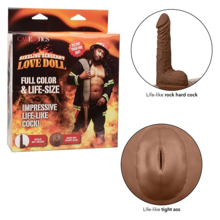 CALEXOTICS SIZZLING SERGEANT LOVE DOLL MODELO 2