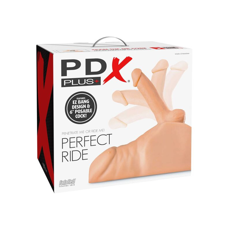 PDX PLUS MASTURBADOR PERFECT RIDE PENE Y ANO