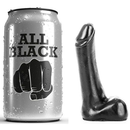 ALL BLACK DILDO 9 CM