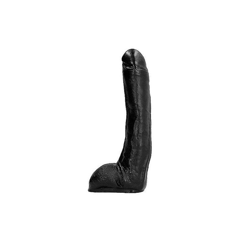 ALL BLACK DONG 29 CM CURVADO