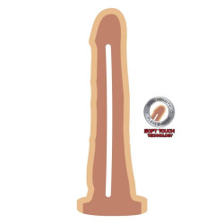 GET REAL DUAL DENSITY DONG 19 CM NATURAL 2