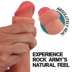 ROCKARMY RANGER DILDO REALISTA DUAL DENSITY LIQUID SILICONE 22 CM O 36 CM 2
