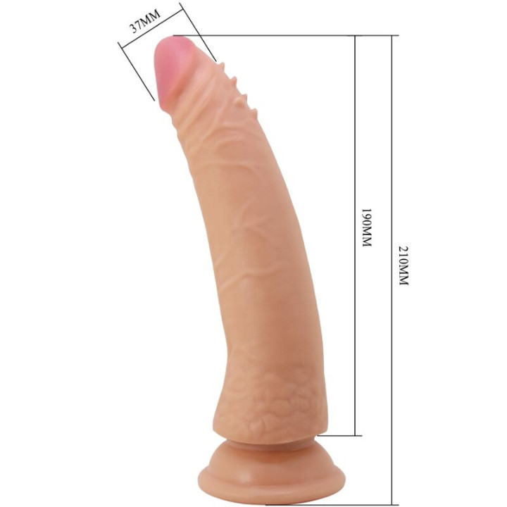 PRETTY LOVE KABLE PENE SUPER REALISTICO 21 CM NATURAL