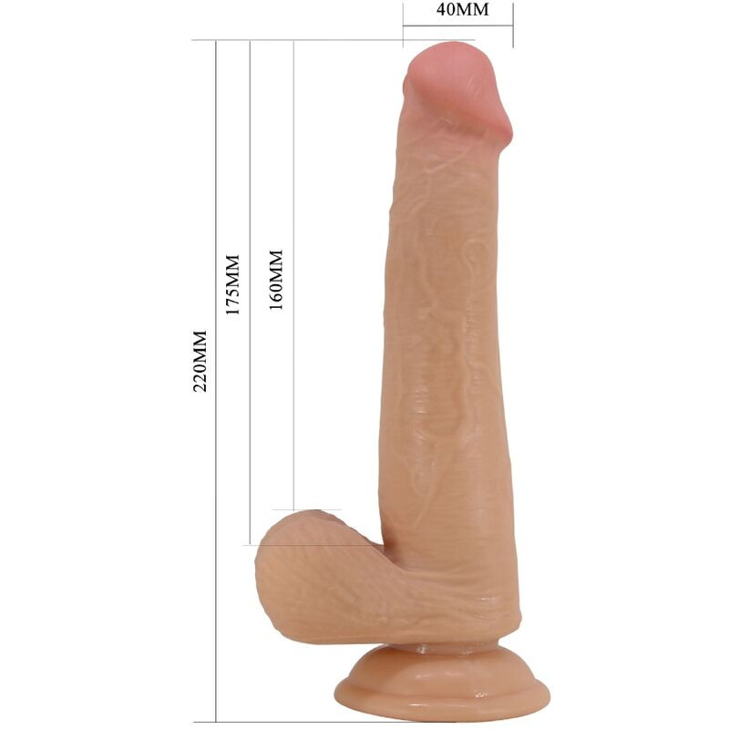 PRETTY LOVE TALLEN DILDO REALISTICO 22 CM NATURAL