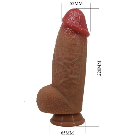 PRETTY LOVE ACHILLE DILDO ULTRA REALISTICO 22 CM