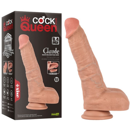 XISE CLAUDE DILDO REALISTICO DOBLE DENSIDAD 165 CM