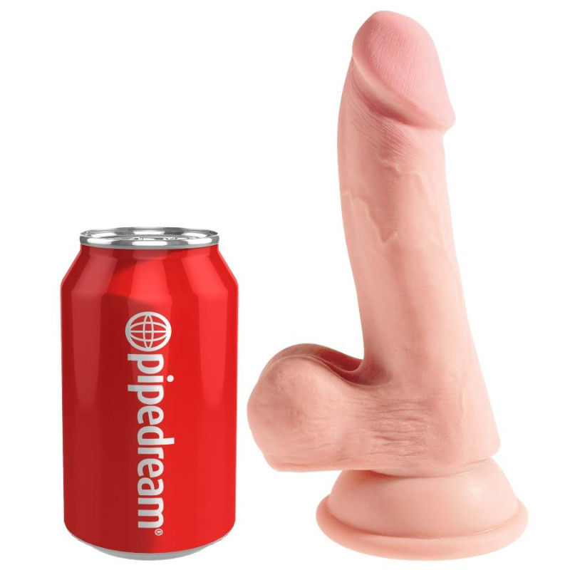 KING COCK DILDO TRIPLE DENSIDAD 14 CM