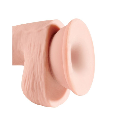 KING COCK DILDO TRIPLE DENSIDAD 19 CM