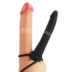 MYTHOLOGY COBI ONYX ACCOMODATOR ARNES PARA DOBLE PENETRACION SILICONA 2
