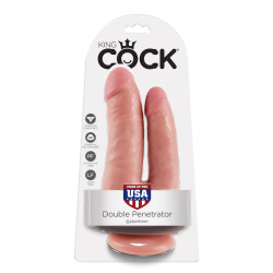 KING COCK DOBLE PENETRACION NATURAL 2