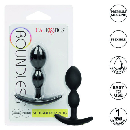 CALEXOTICS BOUNDLESS PLUG ANAL LGRIMA 2X