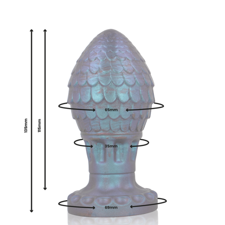 EPIC VRAKOS PLUG ANAL HUEVO DRAGON TALLA L